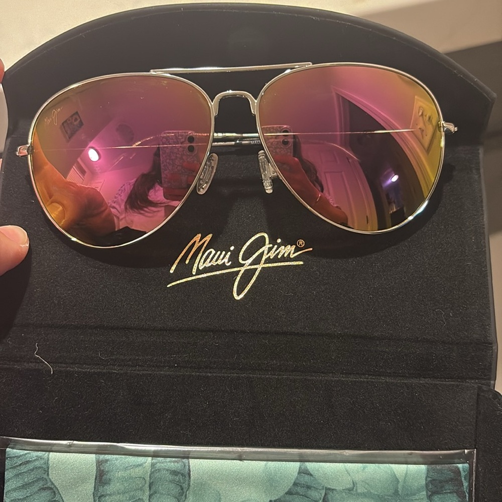 Maui Jim Mavericks Aviator Sunglasses